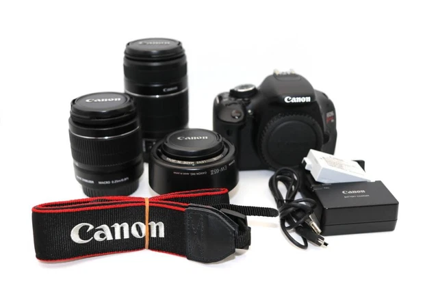 CANON] EOS KISS X5 + 18-55mm + 55-2mm + 28mm Lens 3 Set