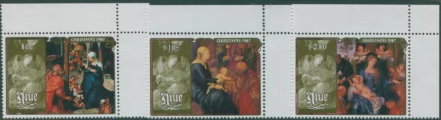 Niue 1987 SG659-661 Christmas MNH