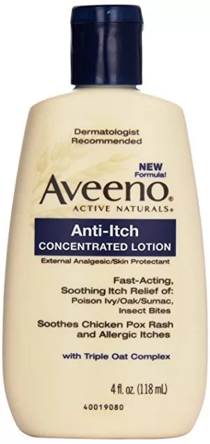 Aveeno Anti-Juckreiz konzentrierte Lotion, 4 Unzen (9er-Pack)