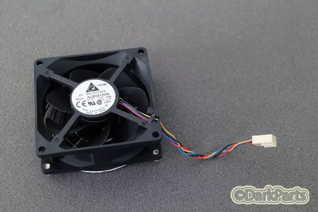 Delta AUB0812HH-8J94 Fan 80x80x25mm DC12V 0.32A 4-Pin 4-Wire