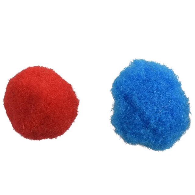 100 pompones de pintura mixta Soft Fluffy para niños, 20 mm C3S7