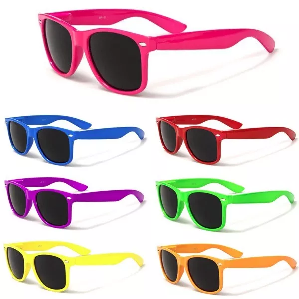 Neon Men Women Sunglasses Retro Vintage Fashion Glasses Cheap