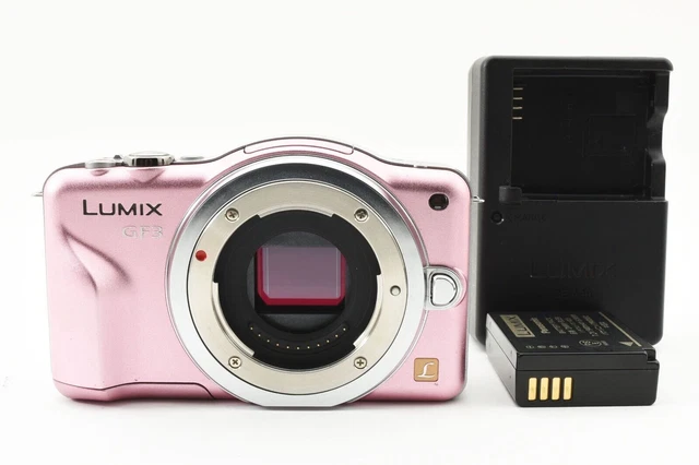 Panasonic パナソニック LUMIX GF3 ピンク デジタル Amazon.co.jp: パナソニック ミラーレス一眼カメラ LUMIX GF3 ダブル