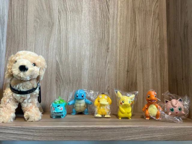 Mini Cute Gift Pokemon Toy Action Figures Pikachu Charmander Squirtle Bulbasaur