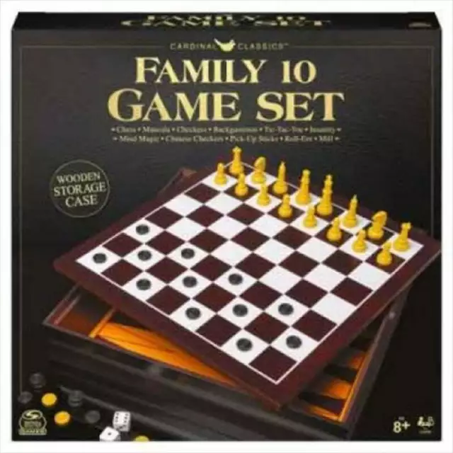 Professor Puzzle Handcrafted Wooden Game Series Chess Game Set ~Ages 8+/2  Player