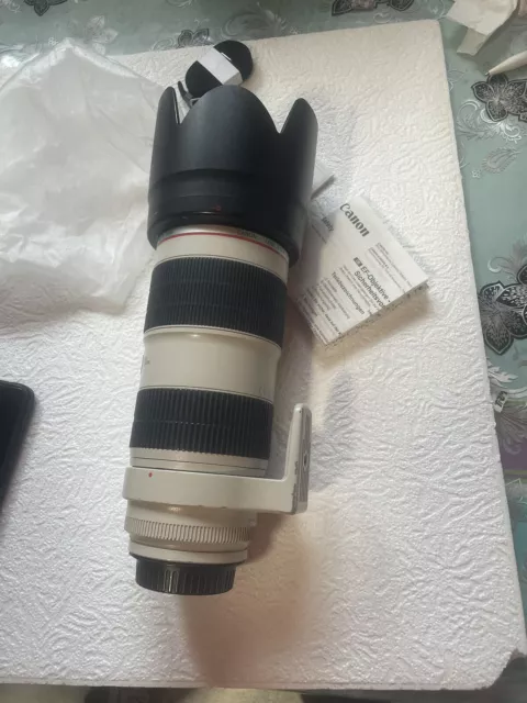 Canon EF 70-200mm f/2,8L IS II USM SLR Téléobjectif - Blanc