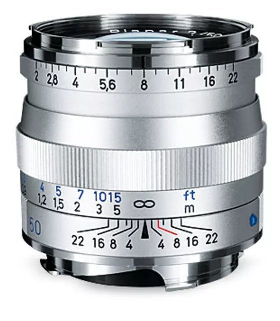 ZEISS ZM 50mm 2,0 Planar T* Leica M silber