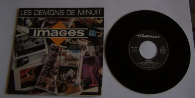 disque vinyle 45 tours " LES DEMONS DE MINUIT " IMAGES - 1986