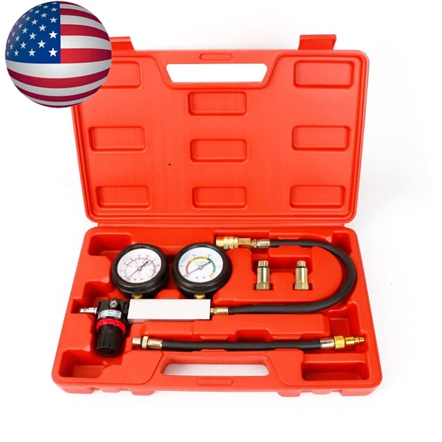 CYLINDER LEAK DOWN Tester Petrol Engine Compression Leakage Leakdown