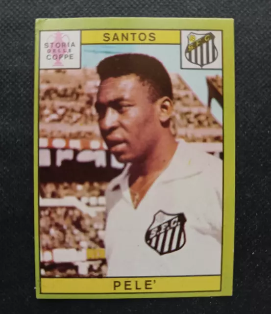 Vignette Panini Calciatori 1968-69 PELE Santos #