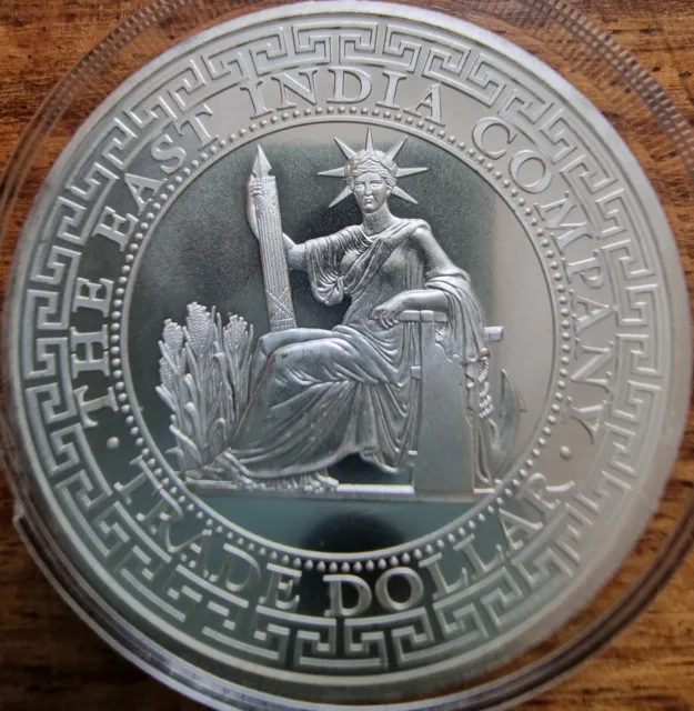 2020 Saint Helena 1 oz French Trade Dollar 1oz fine silver 9999 BU bullion coin