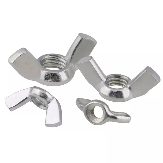 Wing Nuts Wing Butterfly Nuts To Fit Bolt & Screw Bsw 1/2, 1/4, 3/8, 3/16, 5/16"