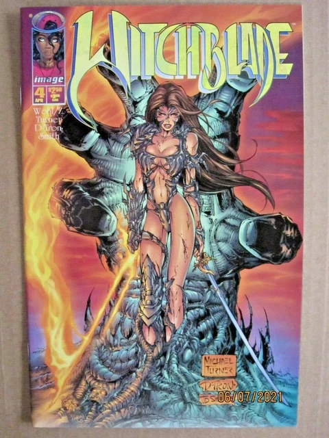1996 Image Top Cow Comics Witchblade #4 Michael Turner Cover