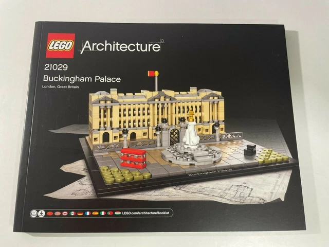 LEGO® BAUANLEITUNG ARCHITECTURE 21029 Buckingham Palace Instruction NEU ...
