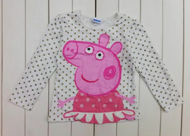 Brand New Girls Peppa Pig Cute Top (size 0-5)-Free Postage over $100 purchase!!