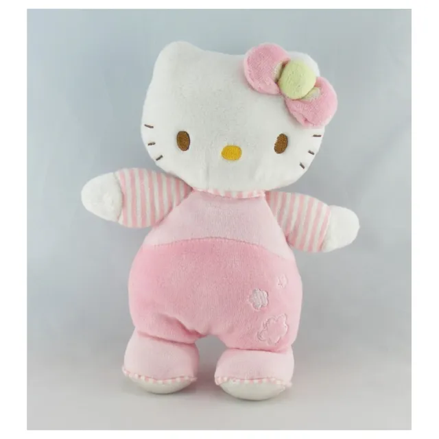 Doudou chat HELLO KITTY rose SANRIO LICENSE - 2917