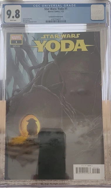 Star Wars Yoda #1 - CGC 9.8 -  CAMUNCOLI VARIANT - 2023 - Disney/Marvel