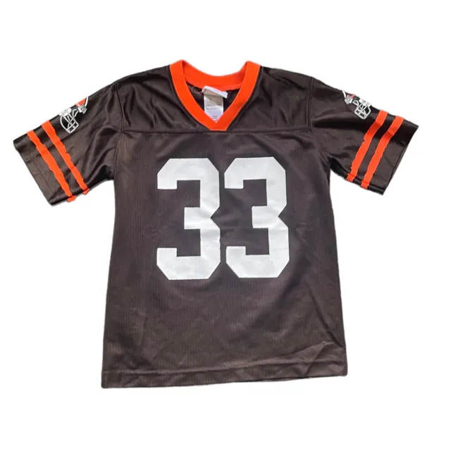 Cleveland Browns Nfl # 33 Trent Richardson Football Jersey  Nfl Youth Xsmall Xs