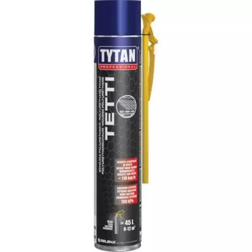 Schiuma poliuretanica tetti e coperture tytan manuale ml 750 (12 pezzi) Tytan