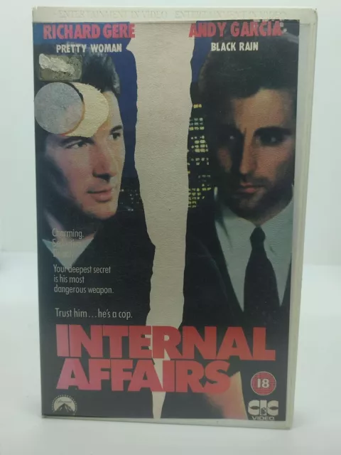 INTERNE ANGELEGENHEITEN, MIT Richard Gere & Andy Garcia auf VHS ...