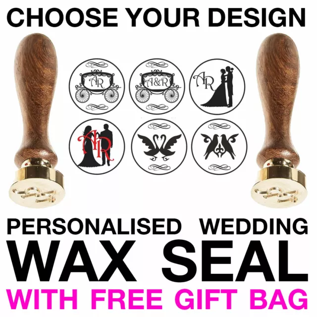 Bespoke Wax Seal | Wedding Invitations | Letter Writing Art | Custom Made in UK
