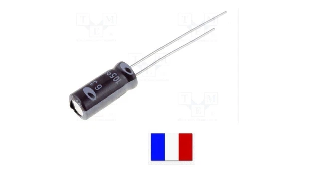 Lot De 10 Condensateurs Chimiques 47µF 50V – Marque AISHI – Neufs, Parfaits Pour L’électronique