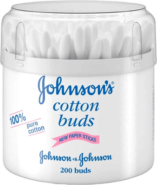 Tambor de algodón para bebé Johnson's - 1 X 200