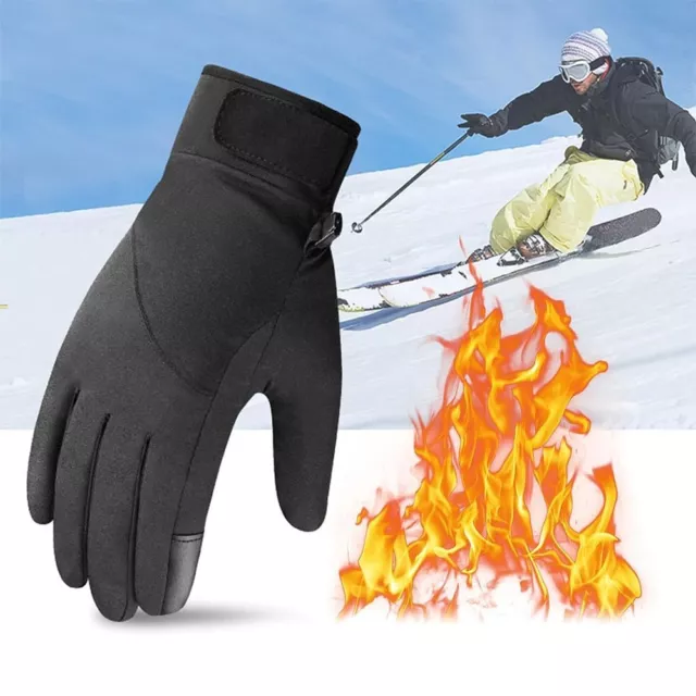 1Pair Keep Warm Winter Gloves Waterproof Thick Warm Mittens  Outdoor Sports