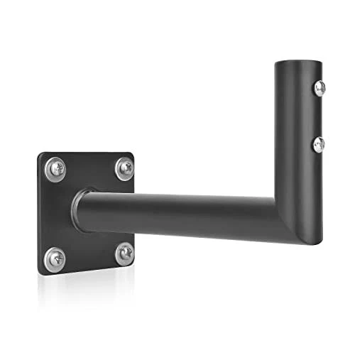 Universal Heavy Duty Weathervane Steel Roof Mount Bracket w/ Hardware (Black)
