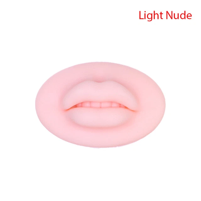 1 pz 5D tatuaggio labbra silicone per principianti tatuaggi trucco permanente