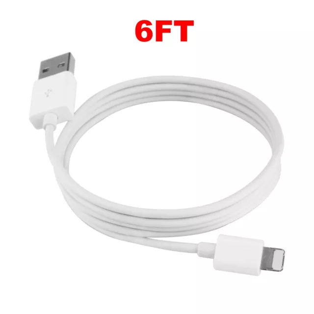 6 ft long charger changing Cable for iPhone XR SE XS MAX 11 12 PLUS PRO MAX