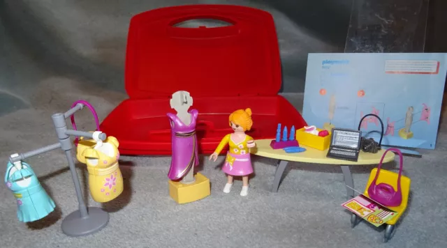 Playmobil fashion sales boutique carry case