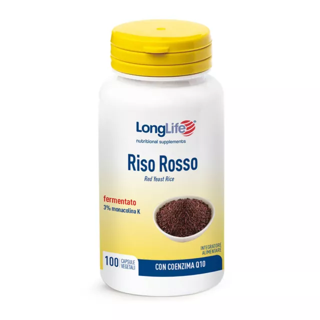 Riso Rosso LongLife® 100 Capsule Vegetali