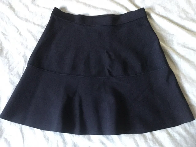 Black flare deals skirt zara