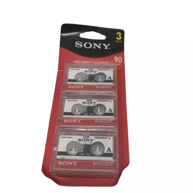 Sony 3-Pack Micro Cassettes 90 Minute