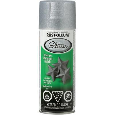 Specialty Glitter Spray Paint - Silver, 290 g
