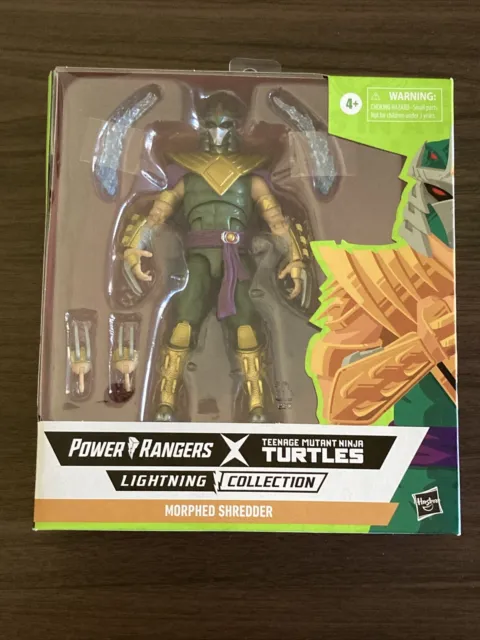 Power Rangers X TMNT Lightning Collection Morphed Shredder Green Ranger MMPR-NEW