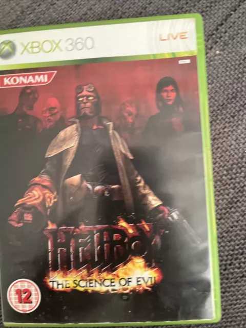 Hellboy Science Of Evil Microsoft Xbox 360 Free Shipping