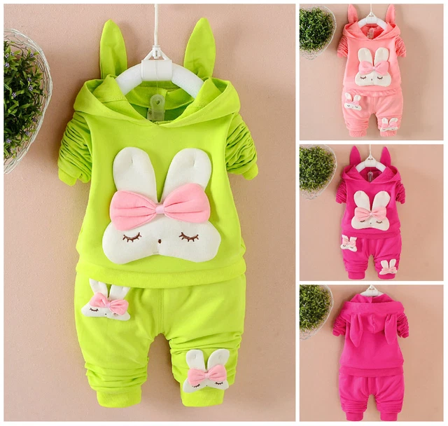 2pcs toddler Baby clothes girls autumn clothes top+pants outfits tracksuit
