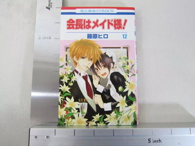 Kaichou Wa Maid Sama Vol. 12 Manga Fumetto Hiro Tofu Arte Libro Giappone HK1827