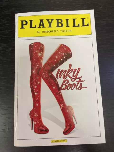 KINKY BOOTS Mar 2014 Broadway Playbill! JEANNA De WAAL Billy Porter ANDY KELSO+!