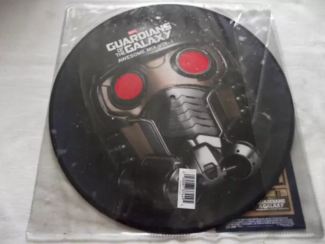 Soundtrack GUARDIANS OF THE GALAXY: AWESOME MIX VOL. 1 ** 2017 LP PICTURE DISC.