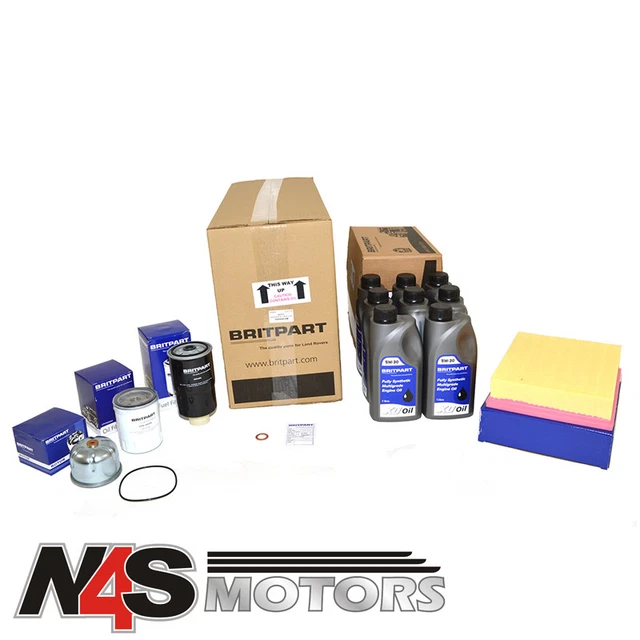 Defender TD5 Engine Service Kit – MAHLE & BORG&BECK, OEM RE6004P – Filters & Gasket