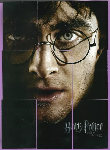 Harry Potter Deathly Hallows Part 2: 9 Card Foil Puzzle Set BP1-BP9