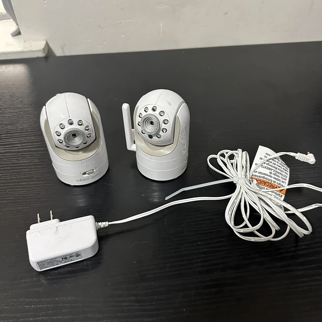 (2) Monitor Inalámbrico Para Bebé Óptica Infantil Dxr-8 - Unidades Solo Sin Cables De Alimentación