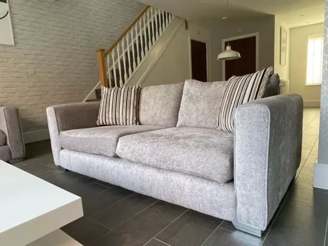 SOFOLOGY MARNI 3 seater sofa bed Darwin Silver 1 100.00 PicClick UK