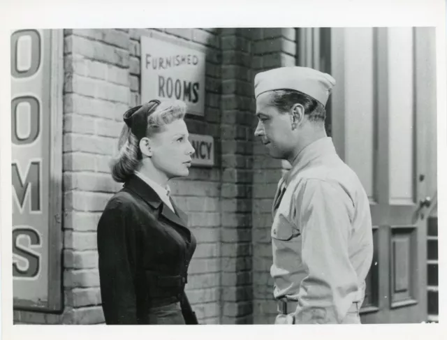 Alan Ladd June Allyson "Le Tigre Du Ciel" (The Mcconnell Story) Photo Cm