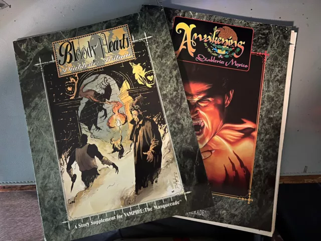 Vampire the Masquerade Story Supplement Two Pack