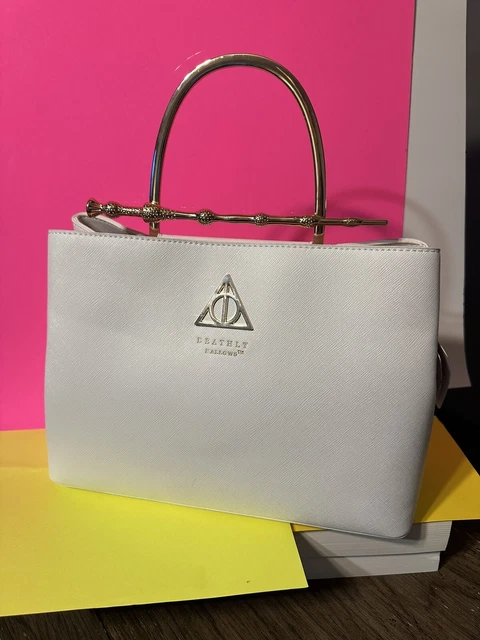 Loungefly harry potter sales elder wand handbag white
