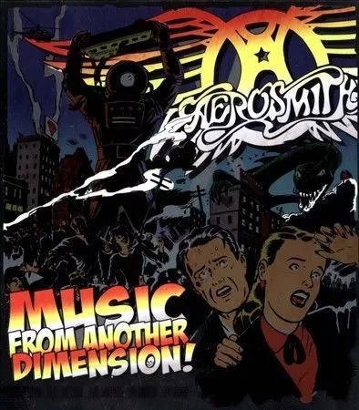 Music from Another Dimension! [Deluxe Edition] [Digipak] by Aerosmith 2 cds DVD